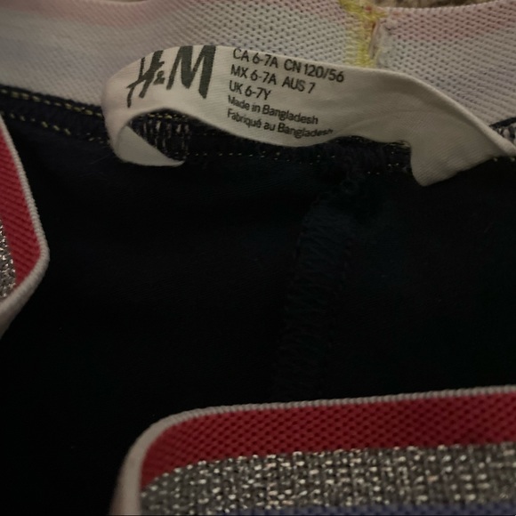 Navy Unicorn Leggings - Picture 5 of 6